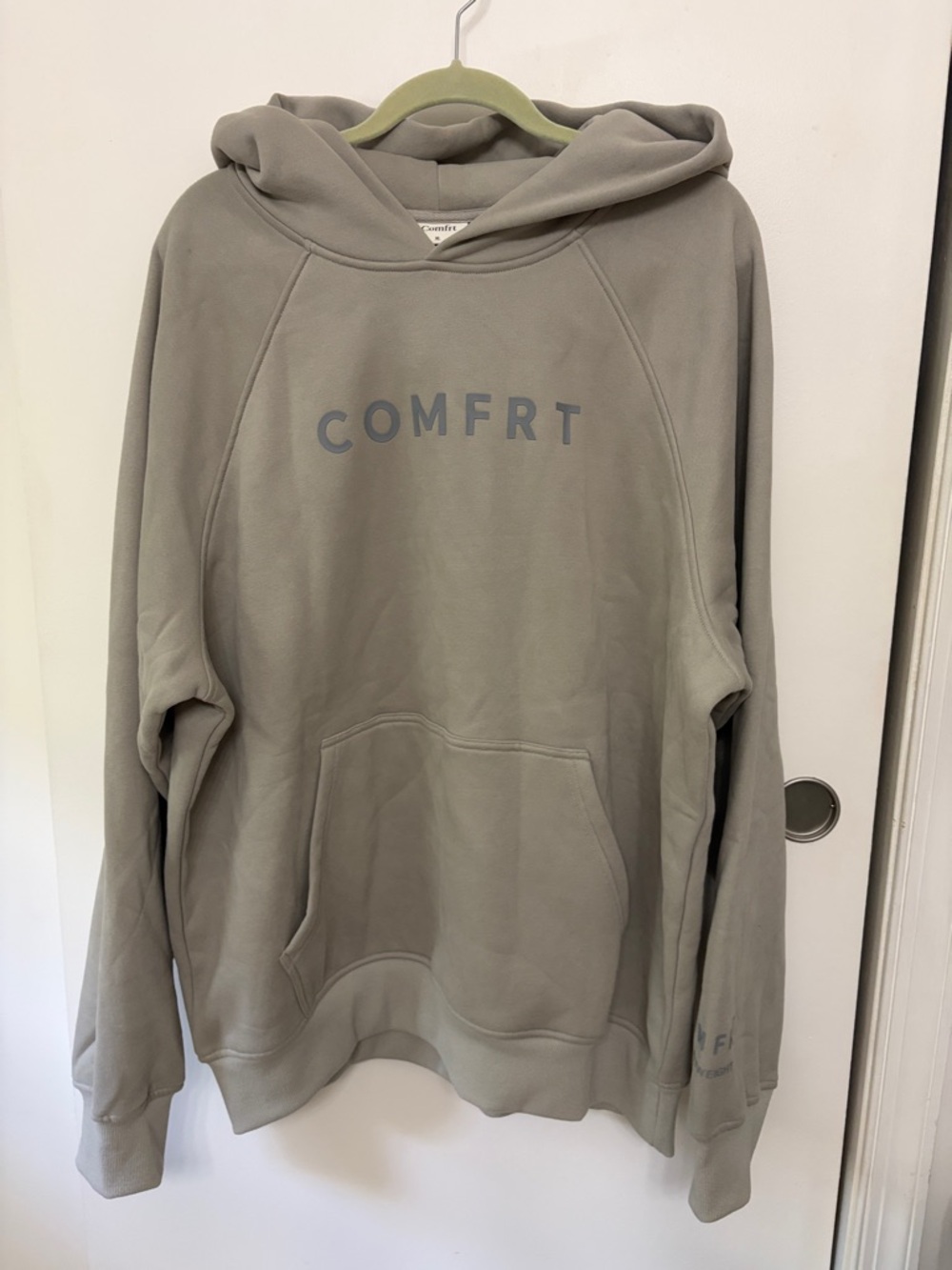 Comfort Oversized Hoodie in Sage Gray by COMFRT
